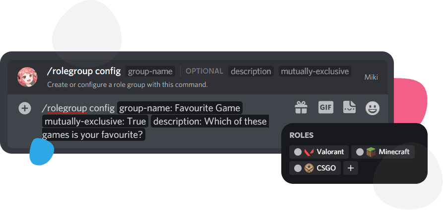 roles can be grouped into multiple groups